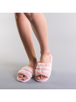 Pink October - Kedvezmények Miva rózsaszín női papucs Promóció
